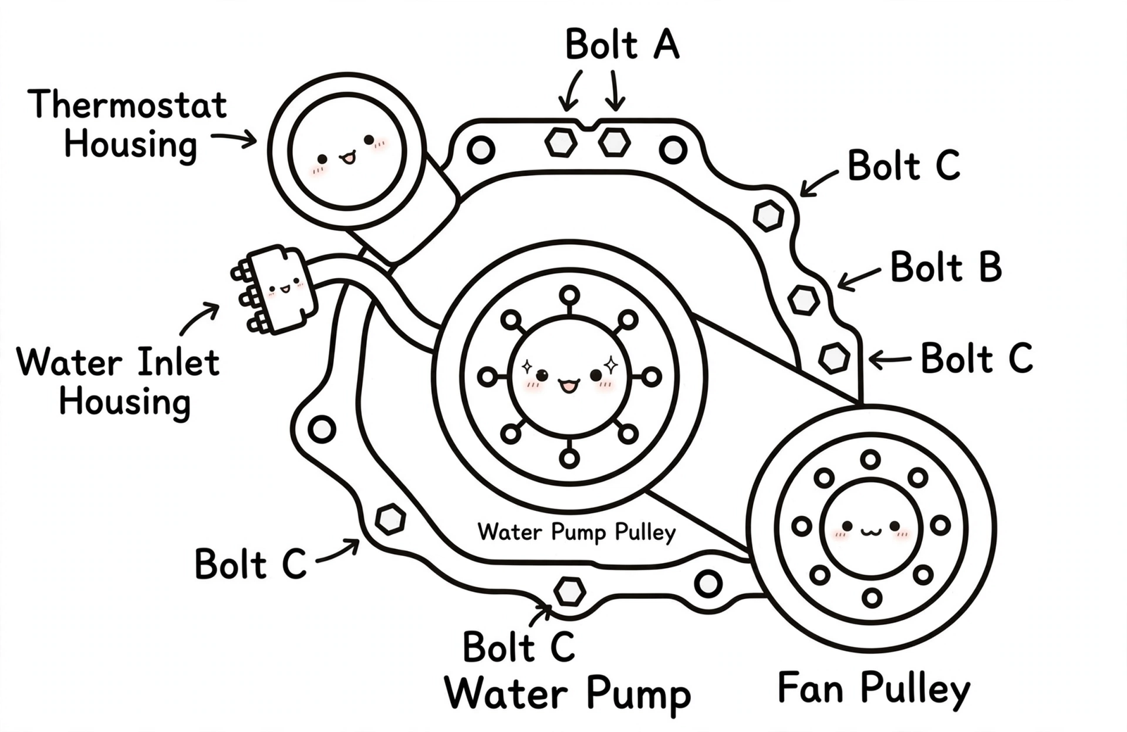 GX460 Water Pump Replacement: 1UR-FE DIY Guide (2010-2023)